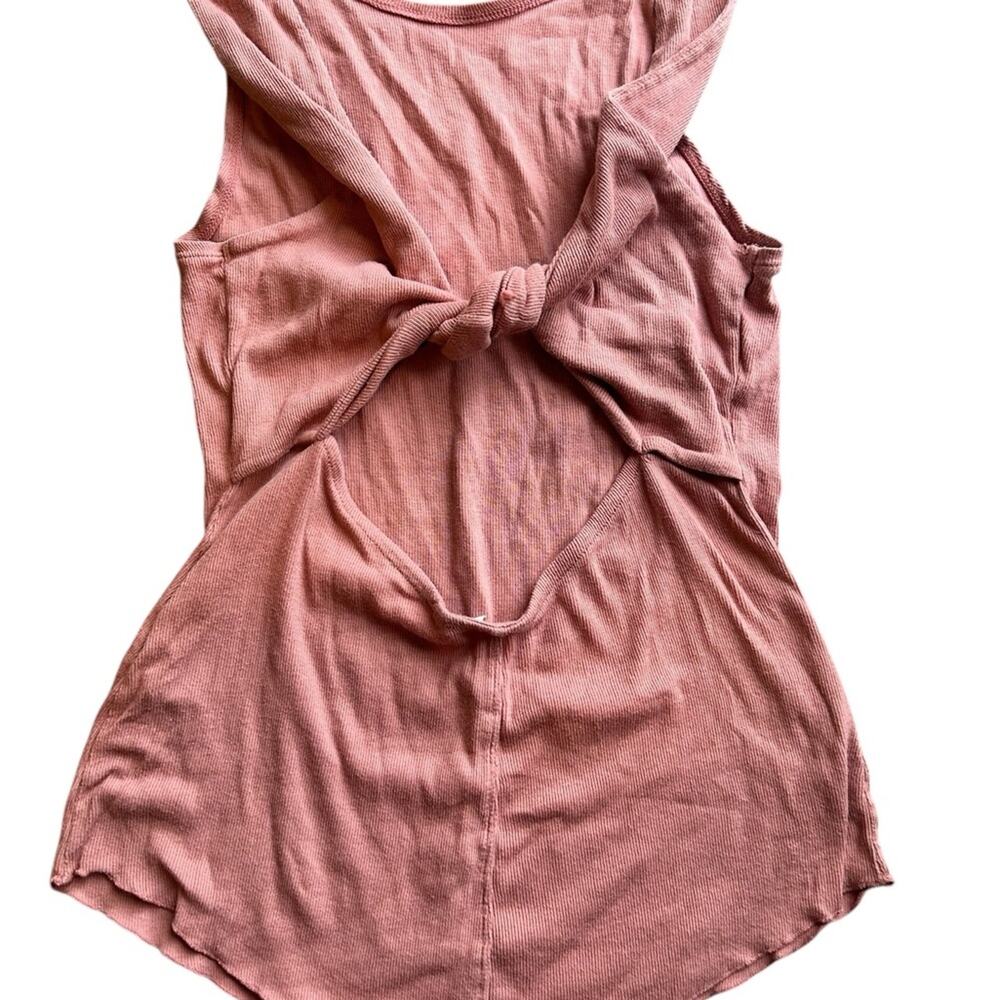 Free People Intimately ribbed toe back Pfeiffer tank Small - Picture 4 of 7